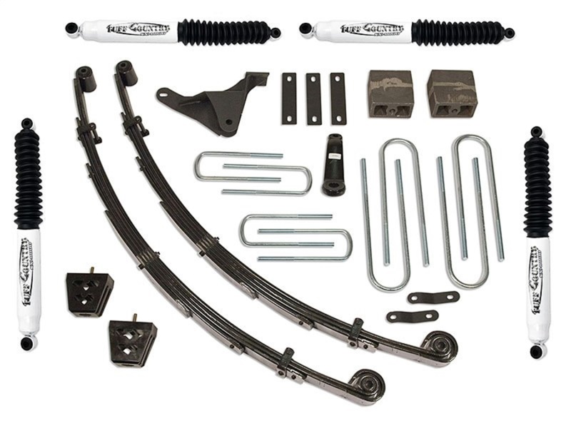 Ford F-250 Super Duty Suspension Lift Kit - Tuff Country - 4in Lift with SX8000 Shocks - `00-`04